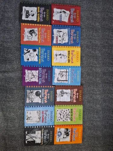 14 livros Diário de um banana!