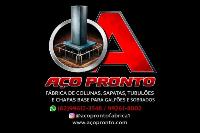 Kit para fundação de galpão