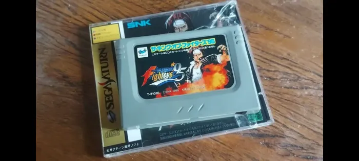 Cartucho the king of fighters 95 sega saturn