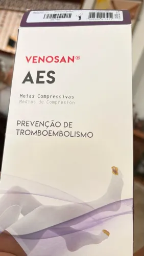Meia de compressão VENOSAN prevenção trombose P