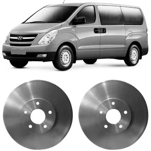 Disco Freio Hyundai H1 1997 a 2006 Dianteiro Ventilado