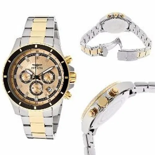Relógio Invicta 12456 Pro Diver Chronograph Gold Tone