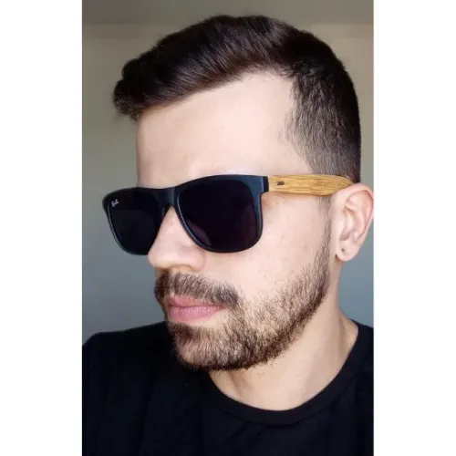 Óculos RayBan Bambu - Proteção UV400 - Esportivo Icônico