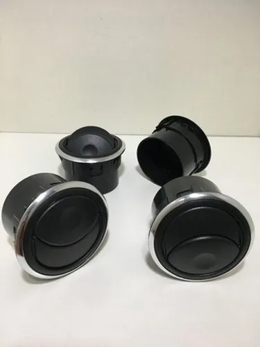 Kit Difusor De Ar Logan 07/13 Sandero 07/14 Duster11/15 aro Cromado