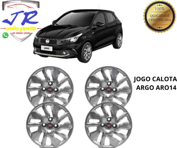 Jogo Calota Argo aro 14