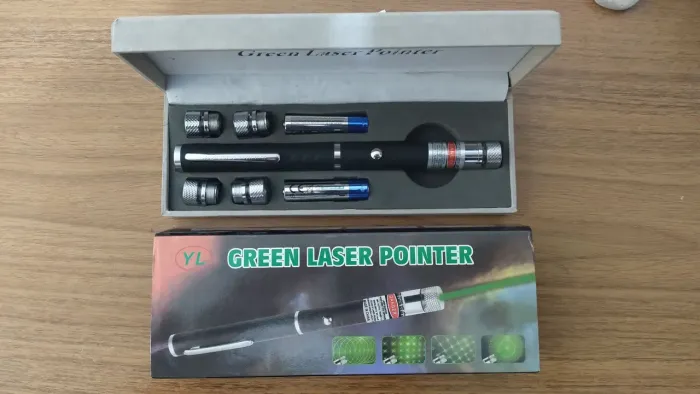 Ponteiro Laser Verde - Novo e de Alta Qualidade