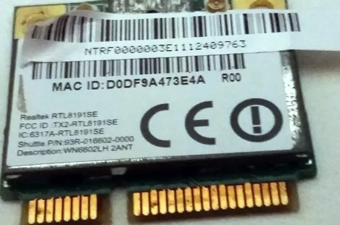  Placa de Rede Wireless Realtek Para Notebook.