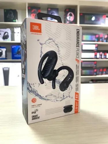 JBL Endurance Peak III - Fones de Ouvido para Atletas - Loja Física - Parcelamos sem Juros