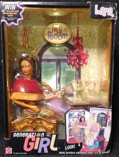 Barbie Collector - Generation Girl Lara My Room-Super lacrada na Cx ano 1998- Raríssima