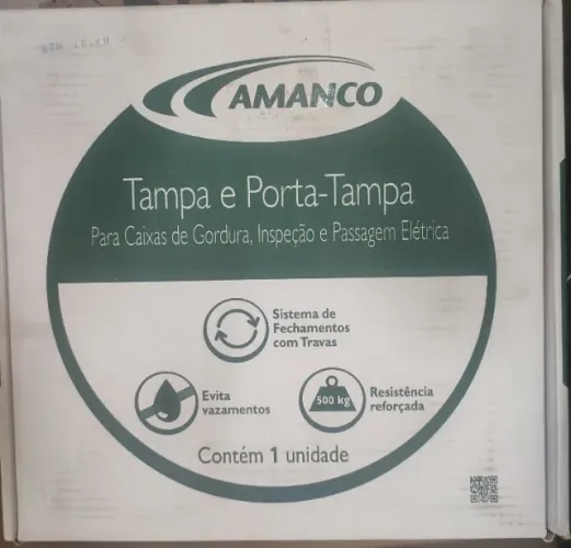 Tampa para caixa de gordura/Inspeção/areia DN 300A Amanco