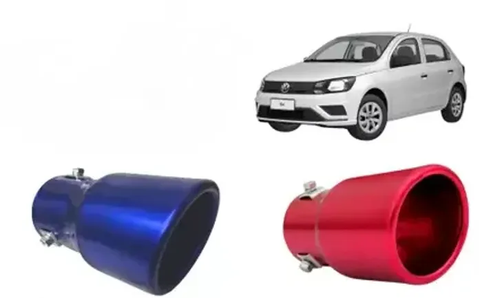 Ponteira Universal para Escapamento - Estética Esportiva