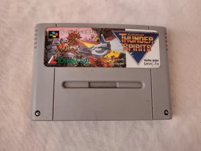Thunder Spirits - Cartucho Original Para Super Famicom