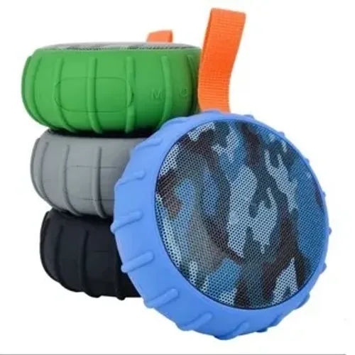 Caixa De Som Portátil ideal para Bike com entrada USB