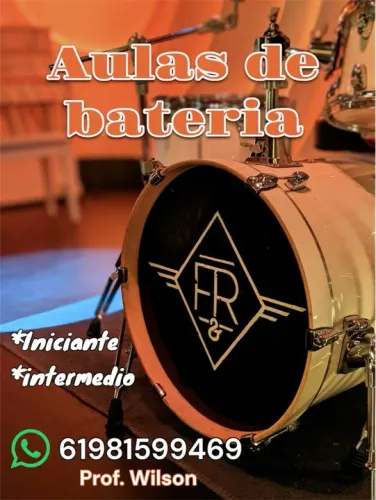Aulas de bateria super econômicas!!! WhatsApp *