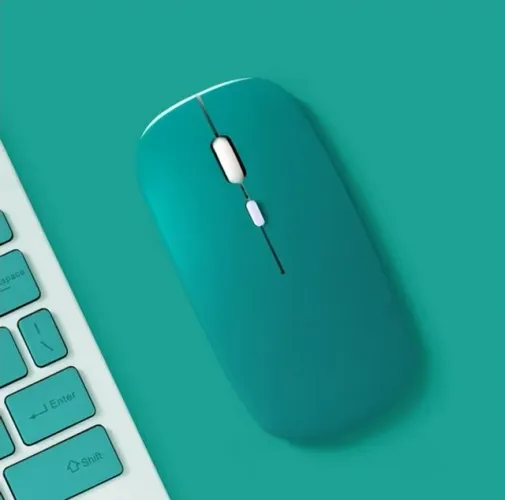 Mouse bluetooth (verde/azul)