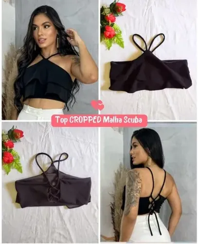 Cropped todos forados 15 reais unidades