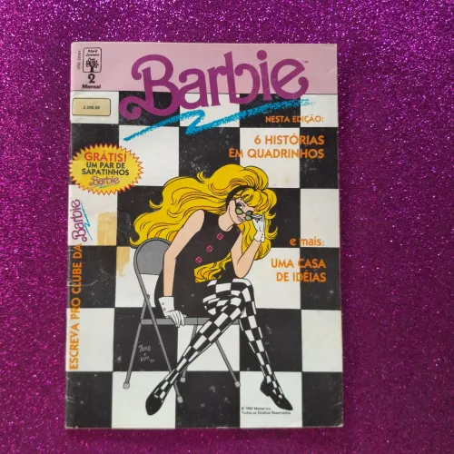 Revista em quadrinho Gibi Barbie Edição 02 Editora Abril Jovem 
