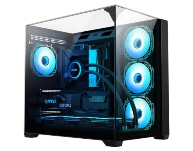 Gabinete Gamer MEGA SHARK ATX - CG-01FD - ENTREGA GRATIS E GARANTIA DE 1 ANO EM ATÉ 12X