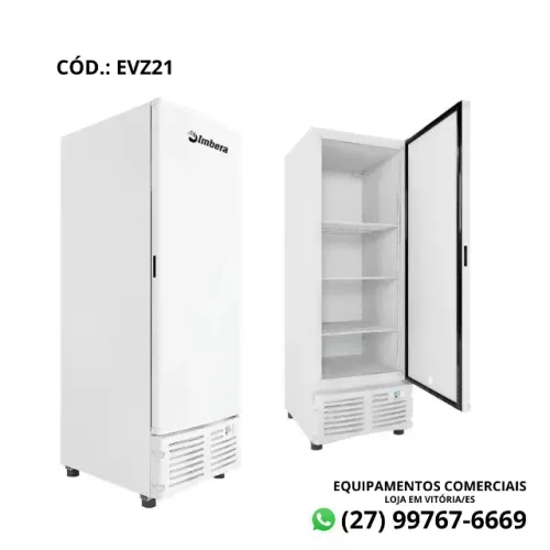 Freezer Tripla Ação 560L Porta Cega Imbera EVZ21 Branco 220V