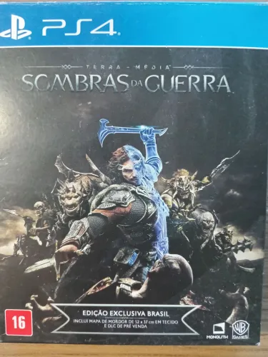 Terra Média Sombras da Guerra Playstation 4