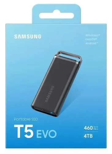 Ssd portátil Samsung T5 EVO 4tb lacrado original
