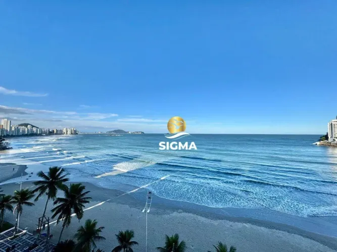 FRENTE MAR - Apartamento com 3 dormitórios sendo 1 suíte à venda, 160 m² por R$ 1.250.000 