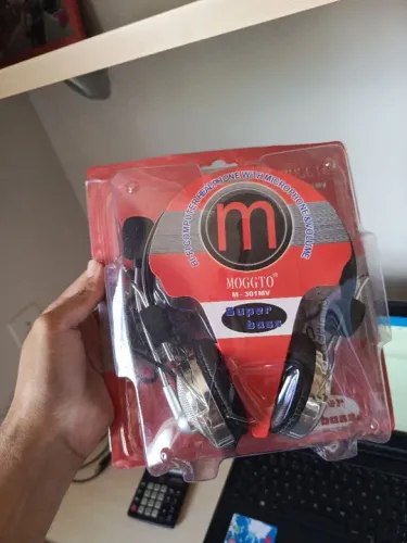 Headset Gamer Moggto M-301MV Super Bass