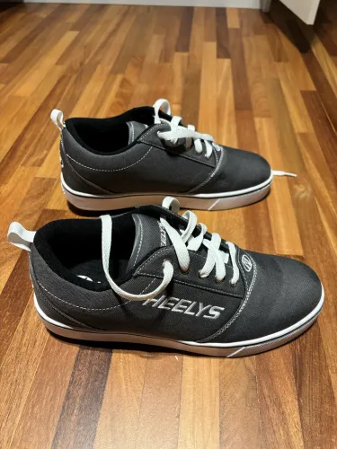 HEELYS Boys Pro 20 (tênis com rodinha) - Cinza - Tamanho 42 (Novo)