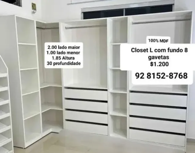Closet a pronta entrega 