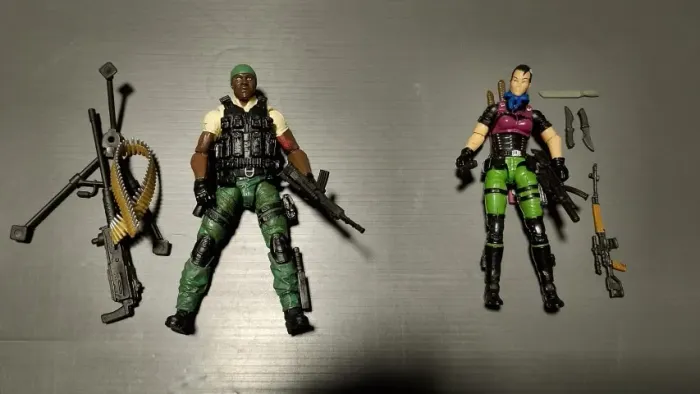 GIJoe 50th 2-PACK Heavy Duty & Stiletto