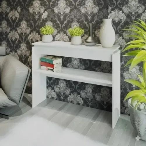 Buffet creta branco  para sala de estar
