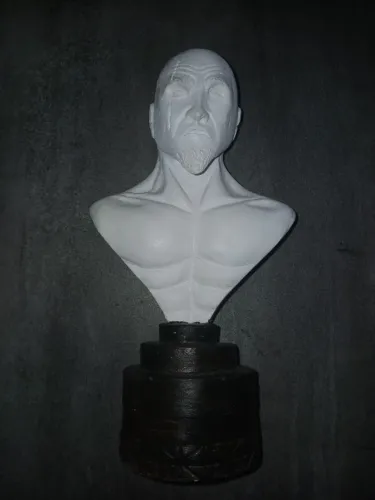 Busto Kratos God Of War