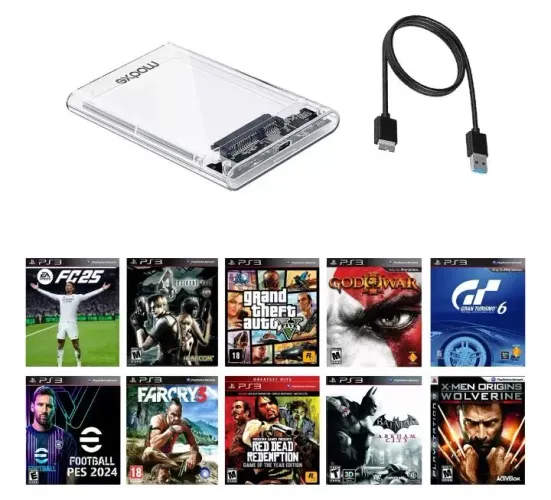 HD 1TB JOGOS PARA PS4 