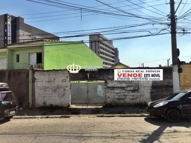 Terreno de esquina Rua Patativa com Rua Boicorá, total de 335,53m2