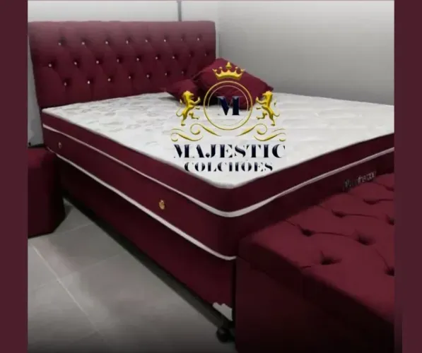 Colchao massageador + Brinde box e cabeceira