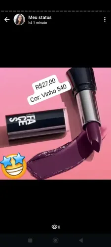 Batom  Natura Avon e Jequiti