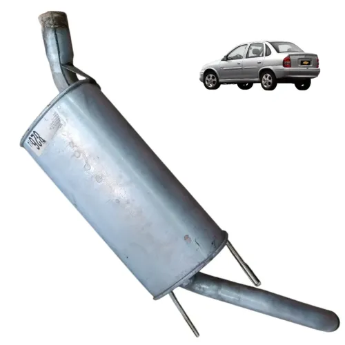 Silencioso Escapamento Gm Corsa Classic 2009 2008 2007 2006