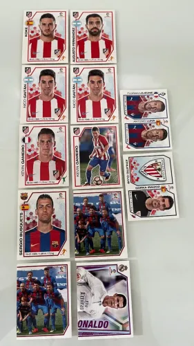 Lote Imperdível! Figurinhas Panini La Liga 2016/17 - Destaque CRISTIANO RONALDO!