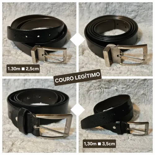 2 Cintos em Couro Legítimo
