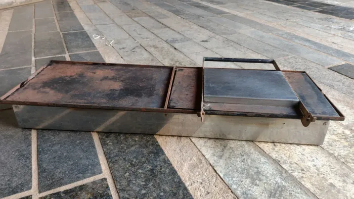Chapa para sanduíches refeições