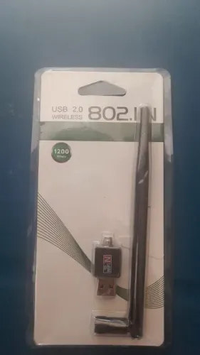 ADAPTADOR WIFI USB 2.0 WIRELESS 802.IIN NOVO LACRADO FRETE GRÁTIS PARA MACEIÓ