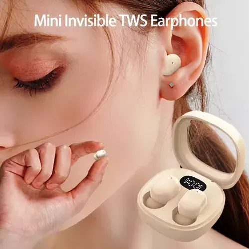 Mini fone de ouvido invisível tws bluetooth