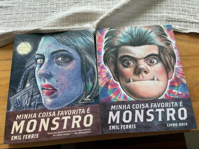 Minha Coisa Favorita é Monstro 1 e 2 Emil Ferris