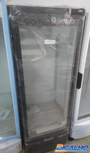 EXPOSITOR REFRIGERADO GELOPAR PRETO NOVO 