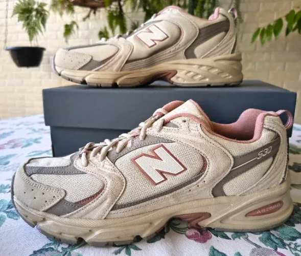 Tênis New Balance 530 Timberwolf Linen Landslide - tam. 43