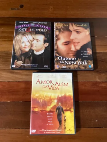 Romances - Lote c/ 3 DVDS