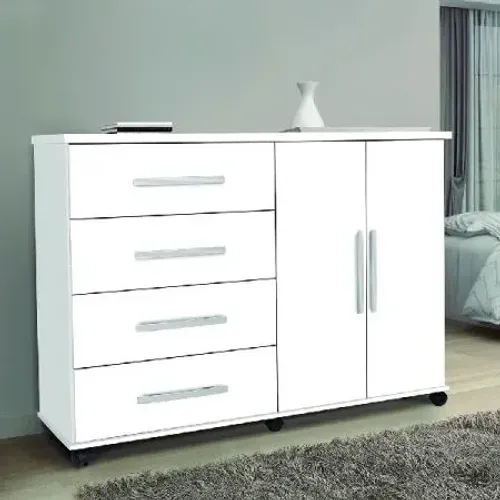 COMODA BALI 2P 4G - BRANCO