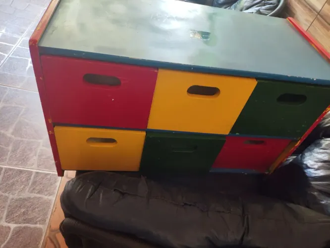 Organizador com 6 gavetas 