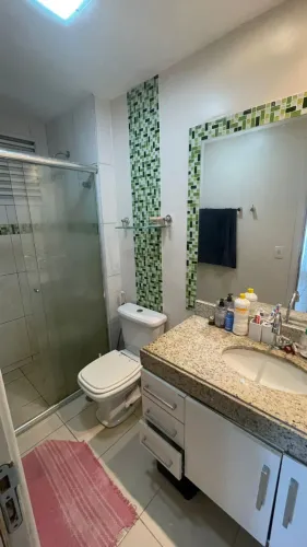 Apto com três quartos sendo um suíte - 100m²