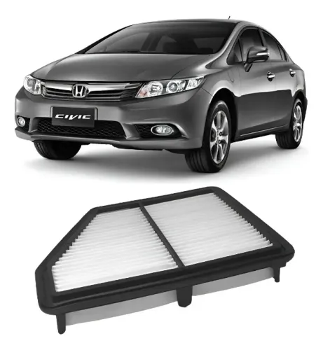 Filtro Ar Honda Civic 2.0 16v 2016 A 2022 Wega JFA-0405